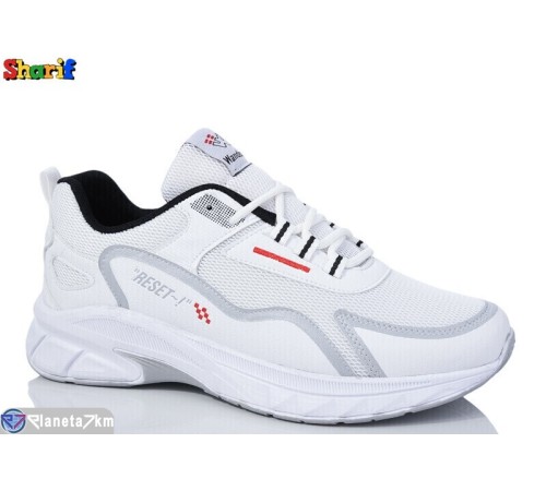 Кросівки чоловічі на весну/осінь (8 пар р.40-45) білий  "Sharif"