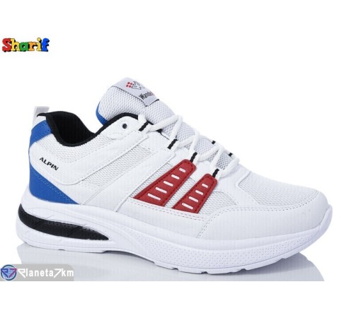 Кросівки чоловічі на весну/осінь (8 пар р.40-45) білий  "Sharif"