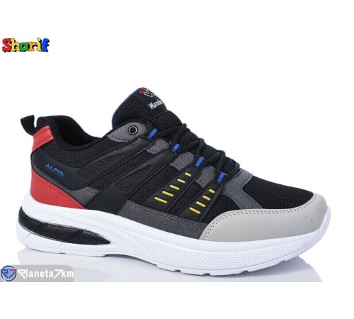 Кросівки чоловічі на весну/осінь (8 пар р.40-45) чорний  "Sharif"