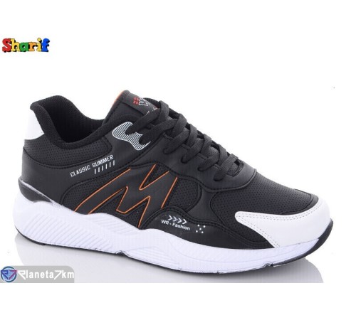 Кросівки чоловічі на весну/осінь (8 пар р.40-45) чорний  "Sharif"