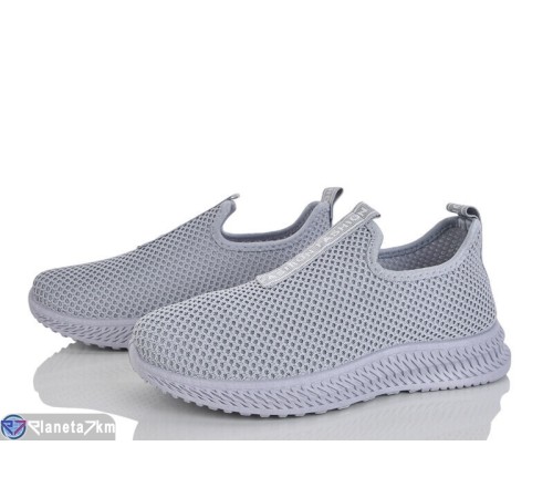 Кросівки жіночі на літо (8 пар р.36-41) сірий  "LABUTAN"