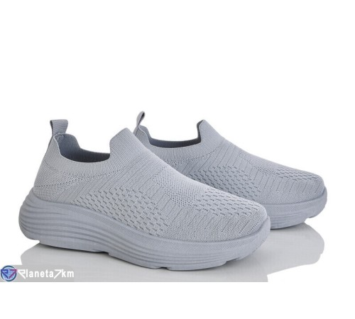 Кросівки жіночі на літо (8 пар р.36-41) сірий  "LABUTAN"