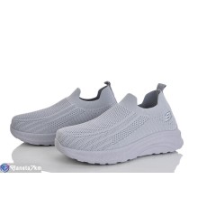 Кросівки жіночі на літо (8 пар р.36-41) сірий  "LABUTAN"