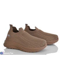 Кросівки жіночі на літо (8 пар р.36-41) коричневий  "LABUTAN"