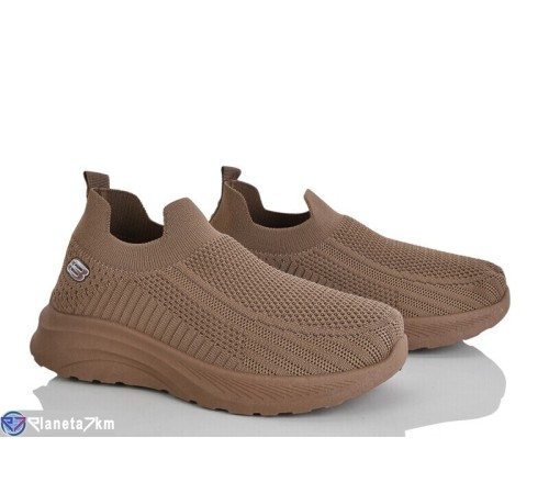 Кросівки жіночі на літо (8 пар р.36-41) коричневий  "LABUTAN"