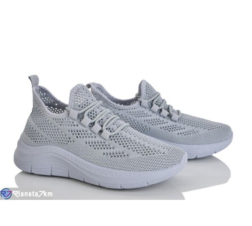 Кросівки жіночі на літо (8 пар р.36-41) сірий  "LABUTAN"