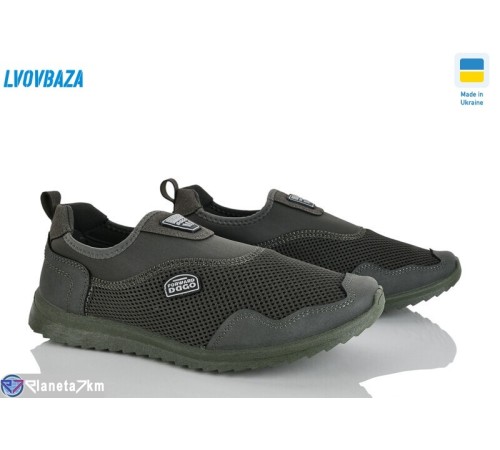 Кросівки чоловічі на весну/осінь (6 пар р.41-45) хакі  "LEOBAZA"