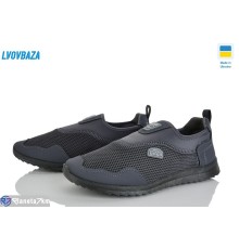 Кросівки чоловічі на весну/осінь (6 пар р.41-45) сірий  "LEOBAZA"