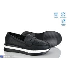 Туфлі жіночі на літо (8 пар р.36-41) чорний  "Mirella"