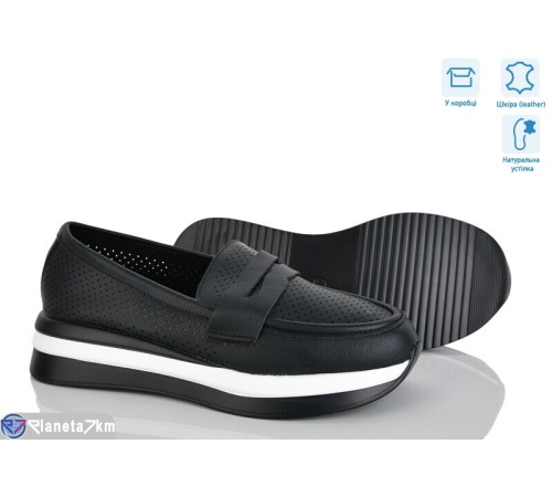 Туфлі жіночі на літо (8 пар р.36-41) чорний  "Mirella"