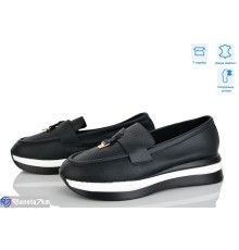 Туфлі жіночі на літо (8 пар р.36-41) чорний  "Mirella"