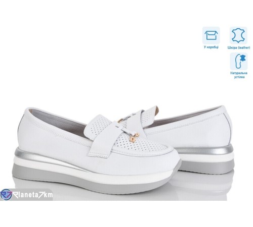 Туфлі жіночі на літо (8 пар р.36-41) білий  "Mirella"