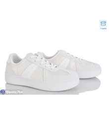 Кросівки жіночі на весну/осінь (8 пар р.36-41) білий  "Mirella"