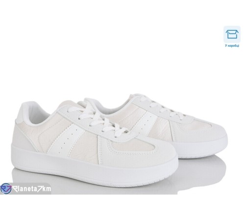 Кросівки жіночі на весну/осінь (8 пар р.36-41) білий  "Mirella"