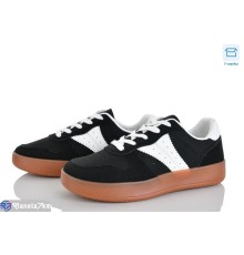 Кросівки жіночі на весну/осінь (8 пар р.36-41) чорний  "Mirella"