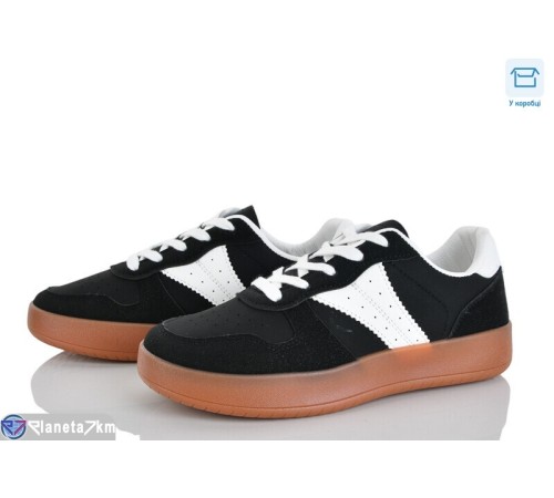 Кросівки жіночі на весну/осінь (8 пар р.36-41) чорний  "Mirella"