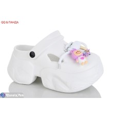 Кроки жіночі на літо (6 пар р.36-41) білий  "QQ&Панда"