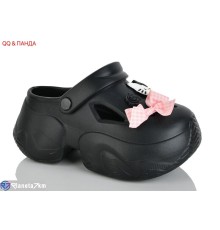 Кроки жіночі на літо (6 пар р.36-41) чорний  "QQ&Панда"