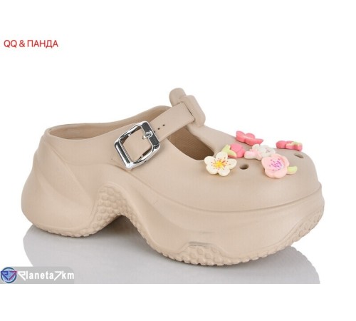 Кроки жіночі на літо (6 пар р.36-41) бежевий  "QQ&Панда"