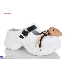 Кроки жіночі на літо (6 пар р.36-41) білий  "QQ&Панда"