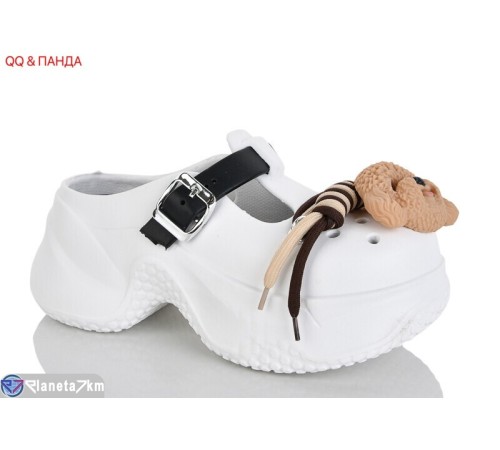 Кроки жіночі на літо (6 пар р.36-41) білий  "QQ&Панда"