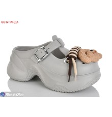 Кроки жіночі на літо (6 пар р.36-41) сірий  "QQ&Панда"