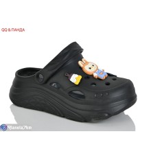 Кроки жіночі на літо (6 пар р.36-41) чорний  "QQ&Панда"