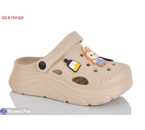 Кроки жіночі на літо (6 пар р.36-41) бежевий  "QQ&Панда"