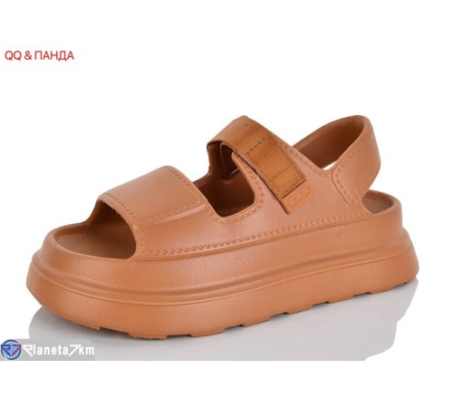 Босоніжки жіночі на літо (6 пар р.36-41) коричневий  "QQ&Панда"
