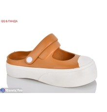 Кроки жіночі на літо (12 пар р.36-41) коричневий  "QQ&Панда"