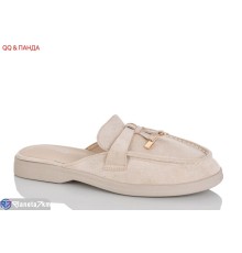 Шлепки жіночі на літо (8 пар р.36-41) бежевий  "QQ&Панда"