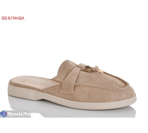 Шлепки жіночі на літо (8 пар р.36-41) бежевий  "QQ&Панда"