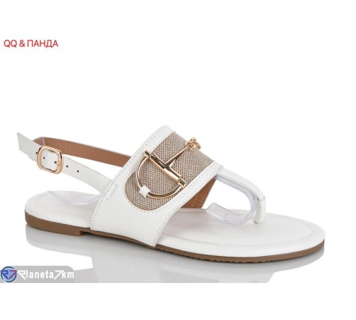 Босоніжки жіночі на літо (8 пар р.36-41) білий  "QQ&Панда"