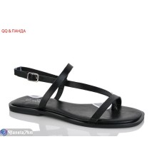 Босоніжки жіночі на літо (8 пар р.36-41) чорний  "QQ&Панда"