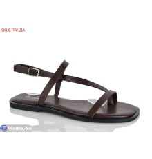 Босоніжки жіночі на літо (8 пар р.36-41) коричневий  "QQ&Панда"