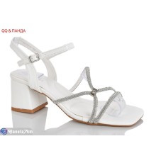 Босоніжки жіночі на літо (6 пар р.36-41) білий  "QQ&Панда"