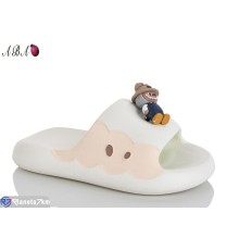 Шлепки дитячі на літо (6 пар р.30-35) білий  "Aba"