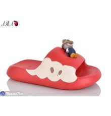 Шлепки дитячі на літо (6 пар р.30-35) червоний  "Aba"