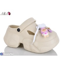 Кроки жіночі на літо (6 пар р.36-41) бежевий  "Aba"