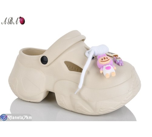 Кроки жіночі на літо (6 пар р.36-41) бежевий  "Aba"