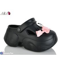 Кроки жіночі на літо (6 пар р.36-41) чорний  "Aba"