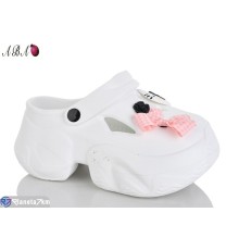 Кроки жіночі на літо (6 пар р.36-41) білий  "Aba"