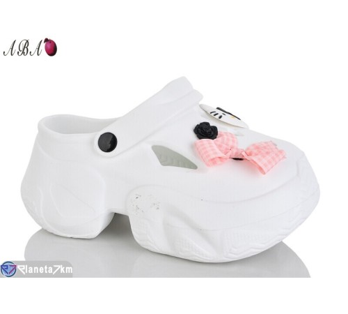 Кроки жіночі на літо (6 пар р.36-41) білий  "Aba"