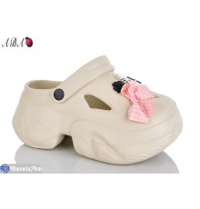 Кроки жіночі на літо (6 пар р.36-41) бежевий  "Aba"