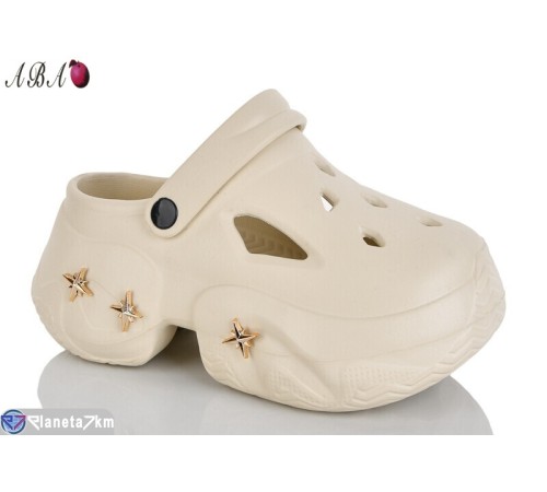 Кроки жіночі на літо (6 пар р.36-41) бежевий  "Aba"