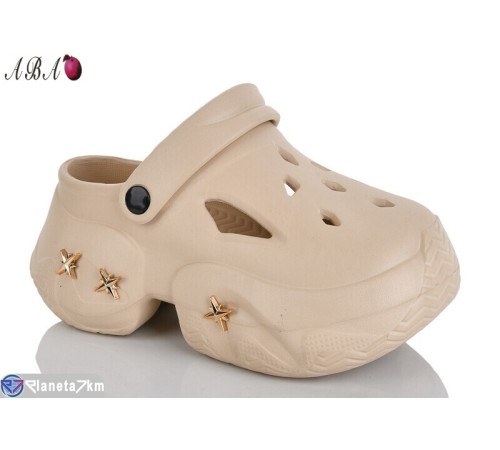 Кроки жіночі на літо (6 пар р.36-41) бежевий  "Aba"