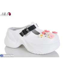 Кроки жіночі на літо (6 пар р.36-41) білий  "Aba"