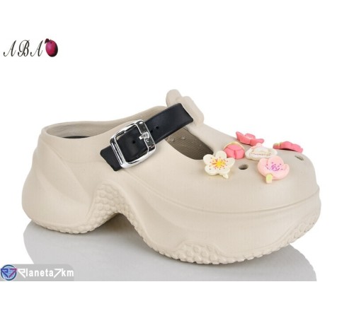 Кроки жіночі на літо (6 пар р.36-41) бежевий  "Aba"