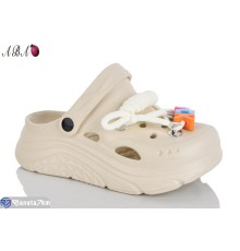 Кроки жіночі на літо (6 пар р.36-41) бежевий  "Aba"