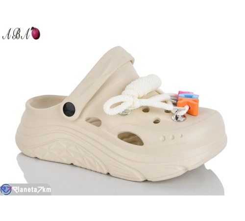 Кроки жіночі на літо (6 пар р.36-41) бежевий  "Aba"